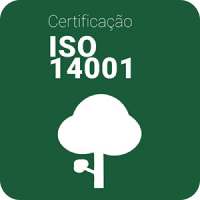 Somos certificados com a ISO 14001